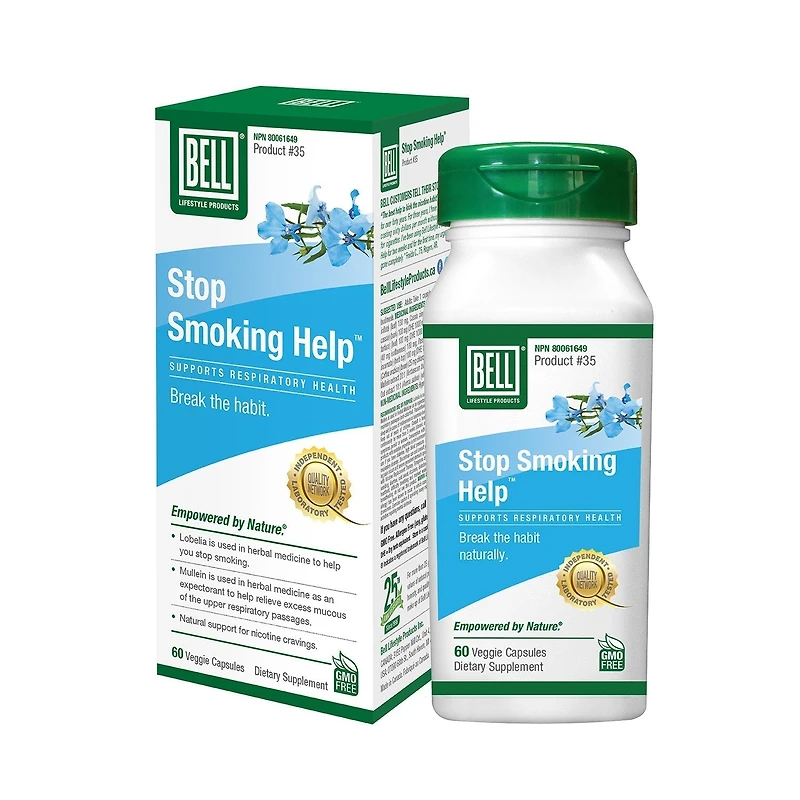 BELL Stop Smoking Help™ (60 Capsules)