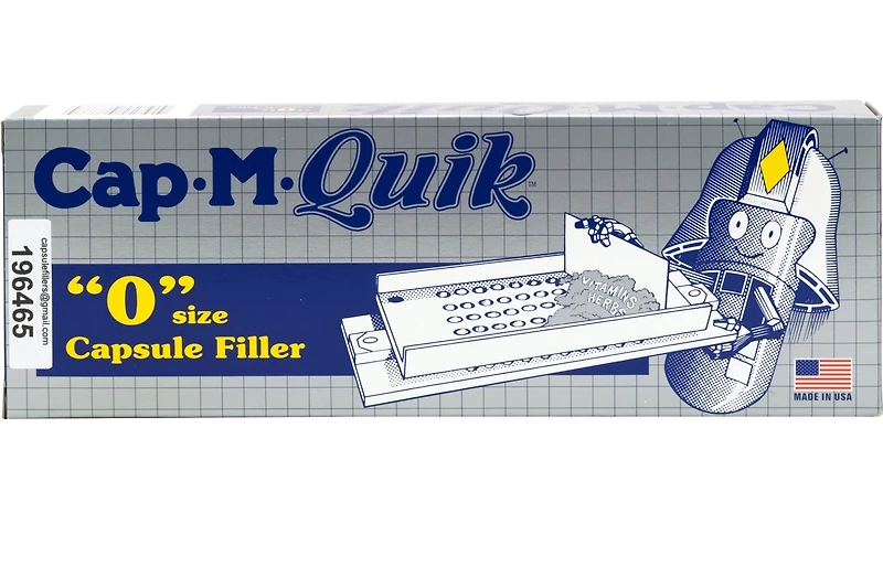 NOW Cap.M.Quik Size '0' Cap Filler