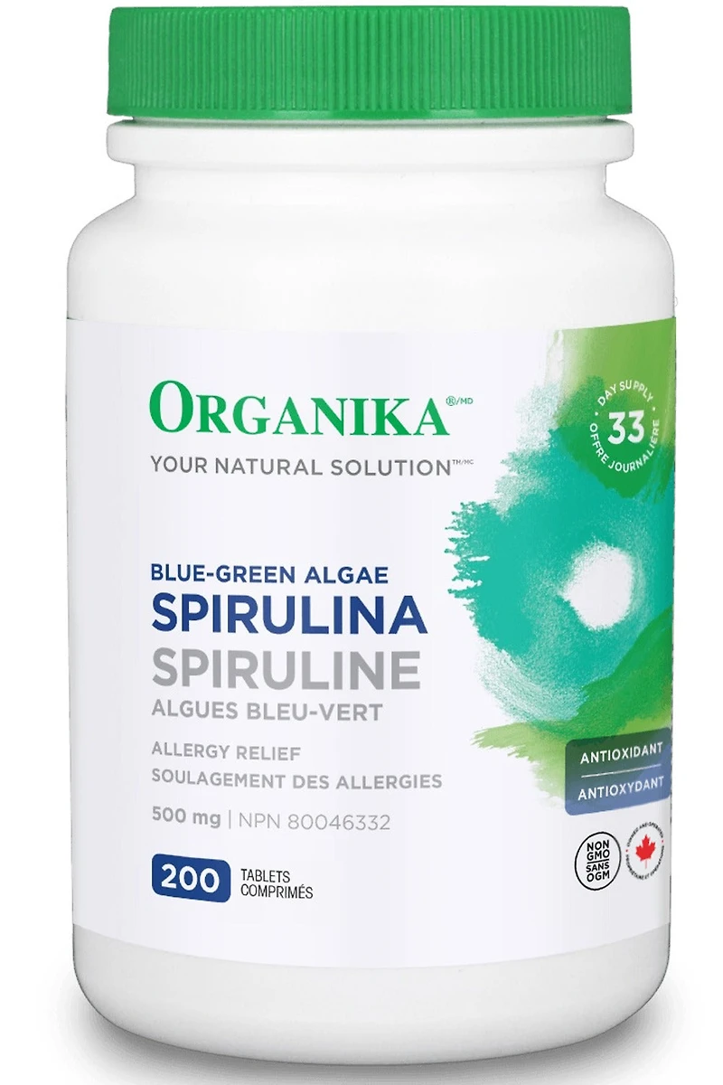ORGANIKA Spirulina (500 mg - 200 tabs)