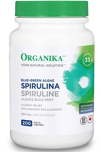 ORGANIKA Spirulina (500 mg - 200 tabs)