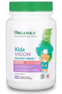 ORGANIKA Kids Chewable Vision Tablets (90 Tabs)