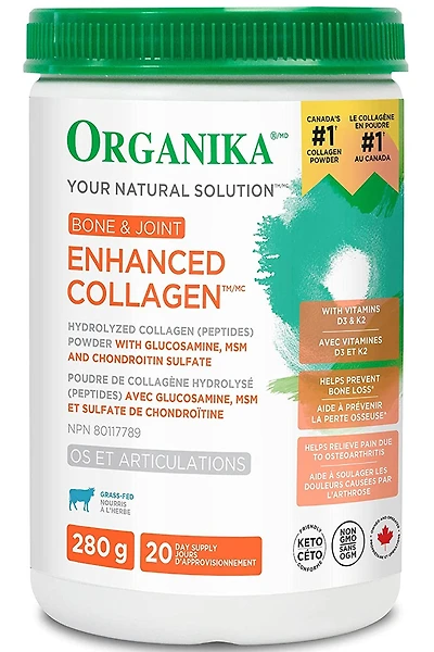 ORGANIKA Enhanced Collagen Bone & Joint (280 gr)