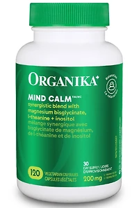 ORGANIKA Mind Calm Magnesium bisglycinate (120 vcaps)