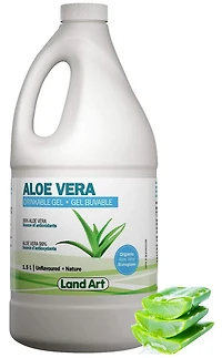 LAND ART Aloe Vera Gel Unflavored (1500 ml)