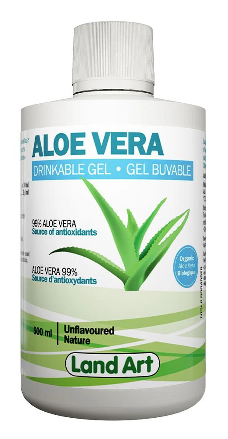 LAND ART Aloe Vera Pure Juice (Unflavoured - 500 ml)