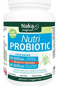 NAKA Nutri Probiotic 16 Billion Shelf Stable (60 veg caps)