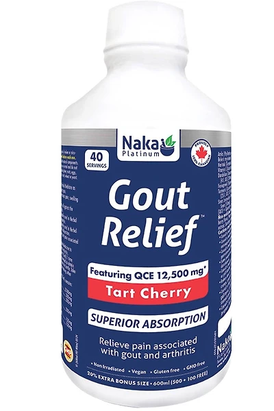 NAKA Platinum Gout Relief (Tart Cherry Combo Formula - 250 ml)