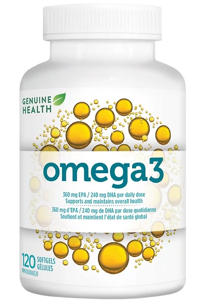 GENUINE HEALTH Omega3 (120 softgels)