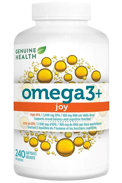 GENUINE HEALTH Omega3+ JOY ( softgels