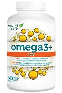 GENUINE HEALTH Omega3+ JOY ( softgels