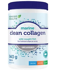 GENUINE HEALTH Clean Collagen Marine (Unflavoured 140g)