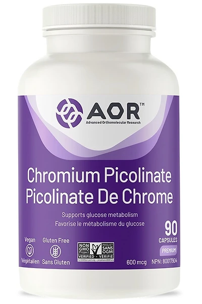 AOR Chromium Picolinate (90 v-Caps)