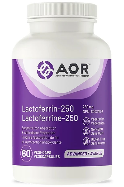 AOR Lactoferrin (250 mg - 60 vcaps)