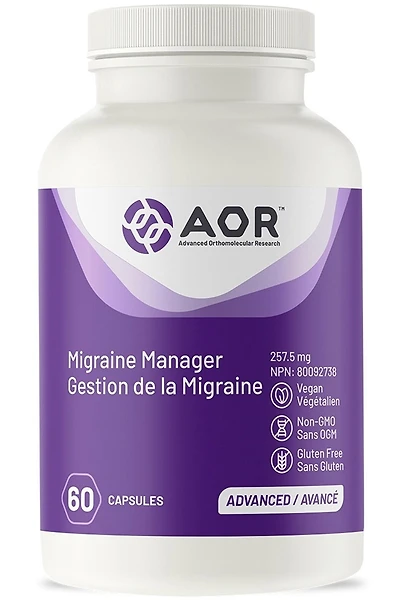 AOR Migraine Manager (60 caps)