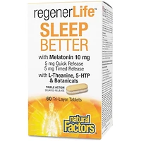 NATURAL FACTORS - regenerLife Sleep Better (60 veg caps)