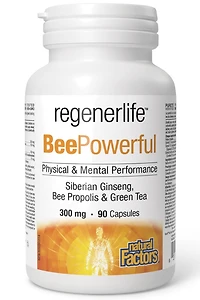 NATURAL FACTORS Regenerlife BeePowerful (90 vcaps)