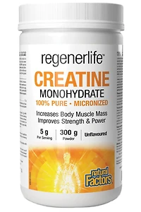 REGENERLIFE Creatine Monohydrate (Unflavoured - 300 gr)