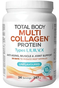 NATURAL FACTORS Total Body Multi Collagen (Unflavoured - 267 gr)