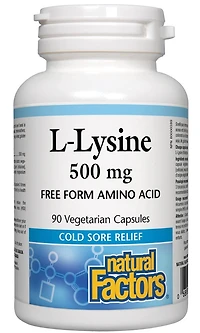 NATURAL FACTORS L-Lysine (500 mg)