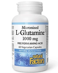 NATURAL FACTORS L-Glutamine (1000 mg - 60 vcaps)