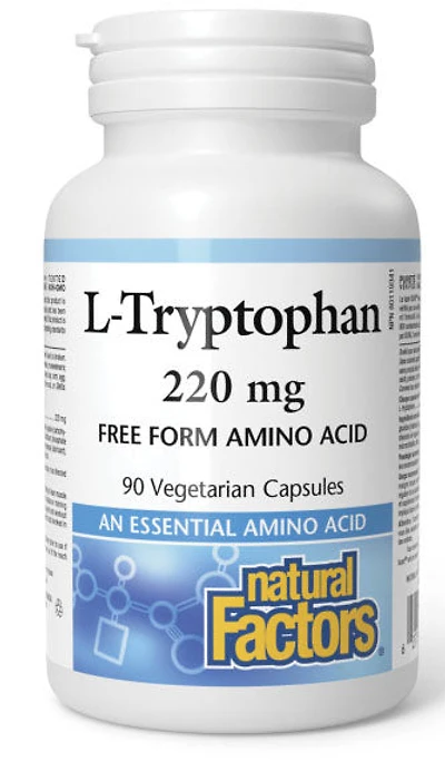 NATURAL FACTORS L-Tryptophan (60 veg caps)