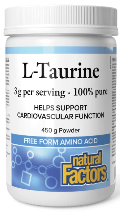NATURAL FACTORS L-Taurine Powder (450 g)