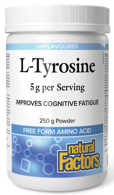 NATURAL FACTORS L-Tyrosine (5 g - 250 g)