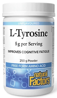NATURAL FACTORS L-Tyrosine (5 g - 250 g)