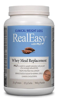REALEASY with PGX Whey Meal Replacement  (Chocolate - 940 gr)