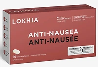 LOKHIA Anti-Nausea (Lemon - 30  Chew Tablets)