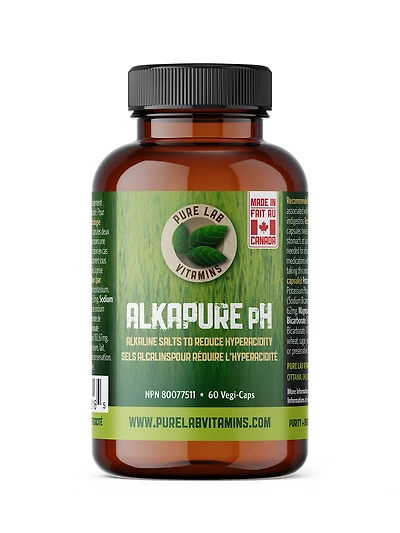 PURE LAB VITAMINS ALKAPURE pH (60 veg caps)