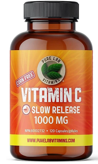 PURE LAB Vitamin C Slow Release (1000 mg - 120 caps)