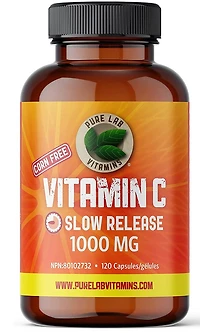 PURE LAB Vitamin C Slow Release (1000 mg - 120 caps)