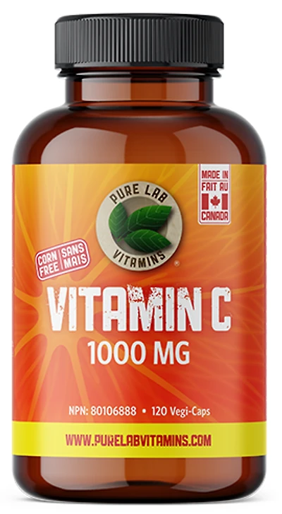 PURE LAB VITAMINS Vitamin C (1000 mg - 120 caps)
