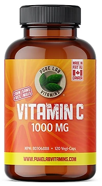 PURE LAB VITAMINS Vitamin C (1000 mg - 120 caps)