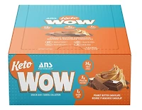 ANS PERFORMANCE KetoWOW Bar Peanut Butter Chocolate (Box 12 x 40 gr)