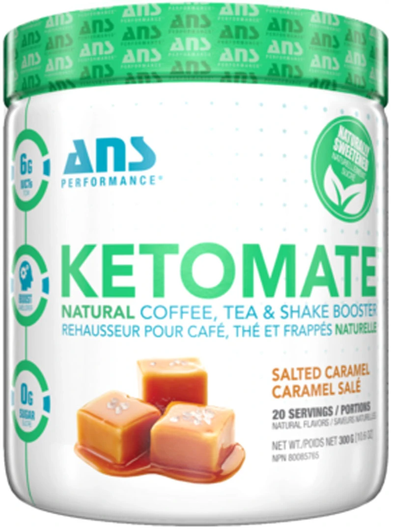 ANS PERFORMANCE Ketomate Creamer (Salted Caramel - 300 gr)