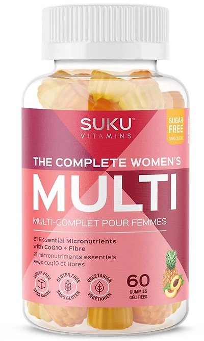 SUKU The Complete Womens Multi (60 Gummies)