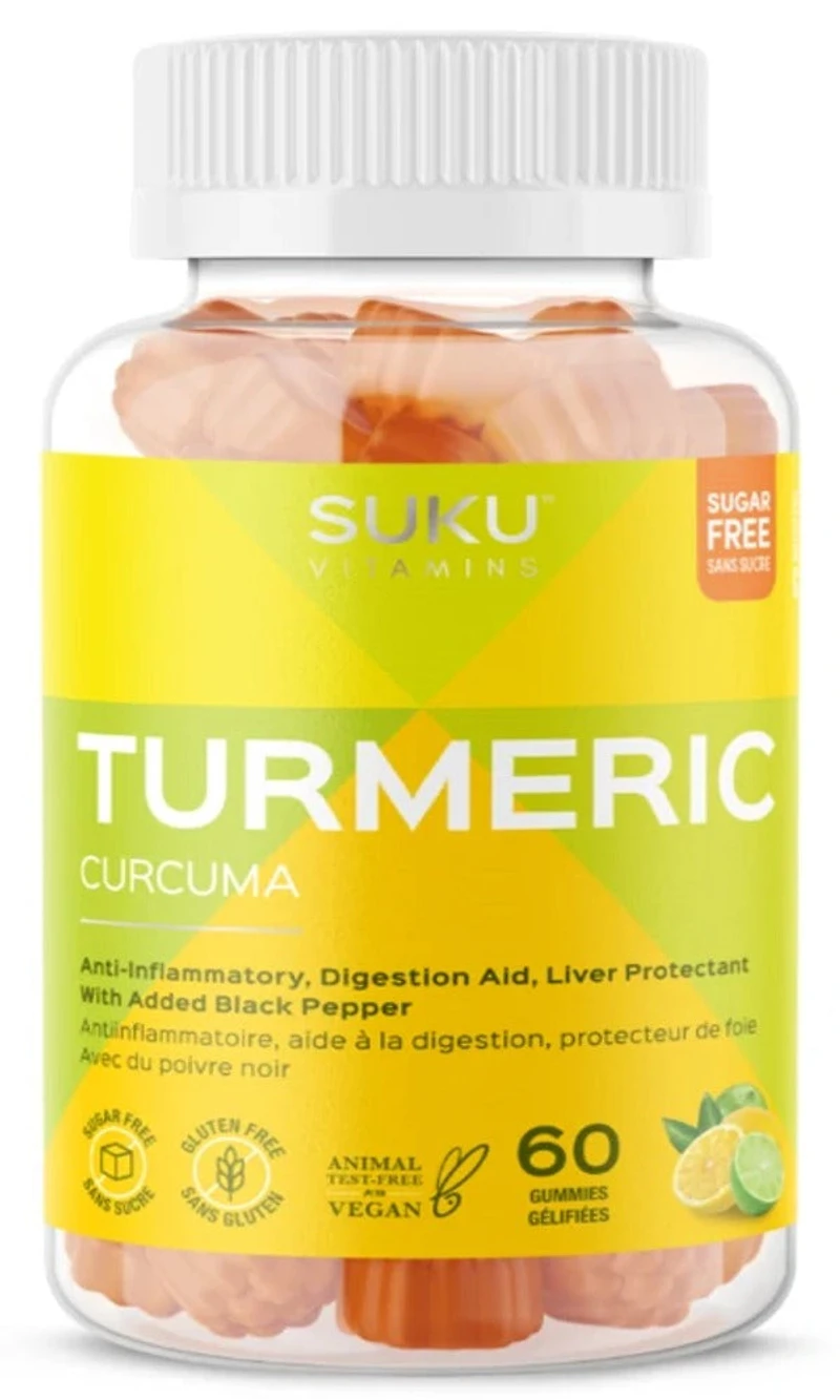 SUKU Turmeric Gummies (60 Gummies)