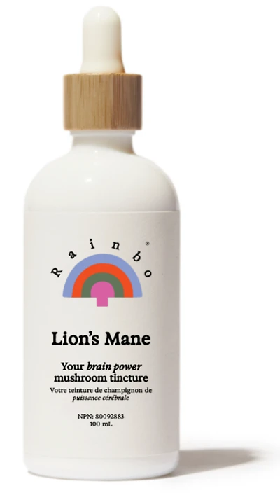 RAINBO Lion's Mane Dual Extract Tincture 100 ML