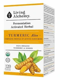 LIVING ALCHEMY Turmeric Alive (120 caps)