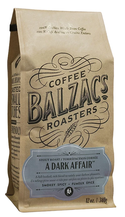 BALZAC'S COFFEE A Dark Affair - Stout Roast