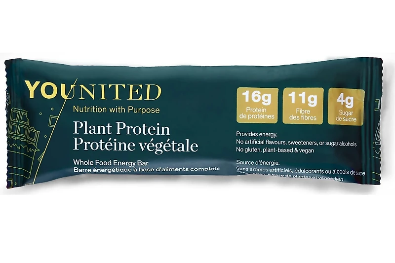 YOUNITED Plant Protein Snack Bar (Chocolate Peanut - 60g x 12)
