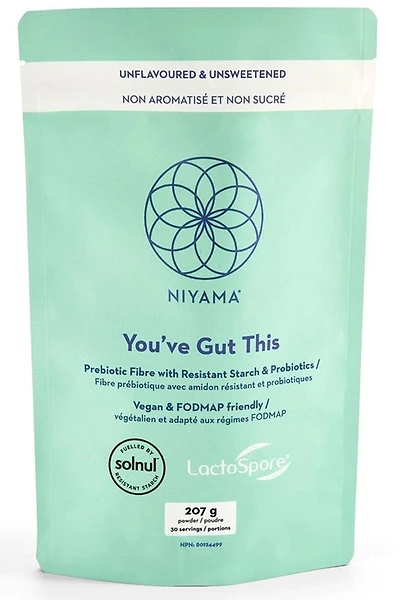 NIYAMA You've Gut This Prebiotic Fibre Powder (Unflavoured - 207 g)