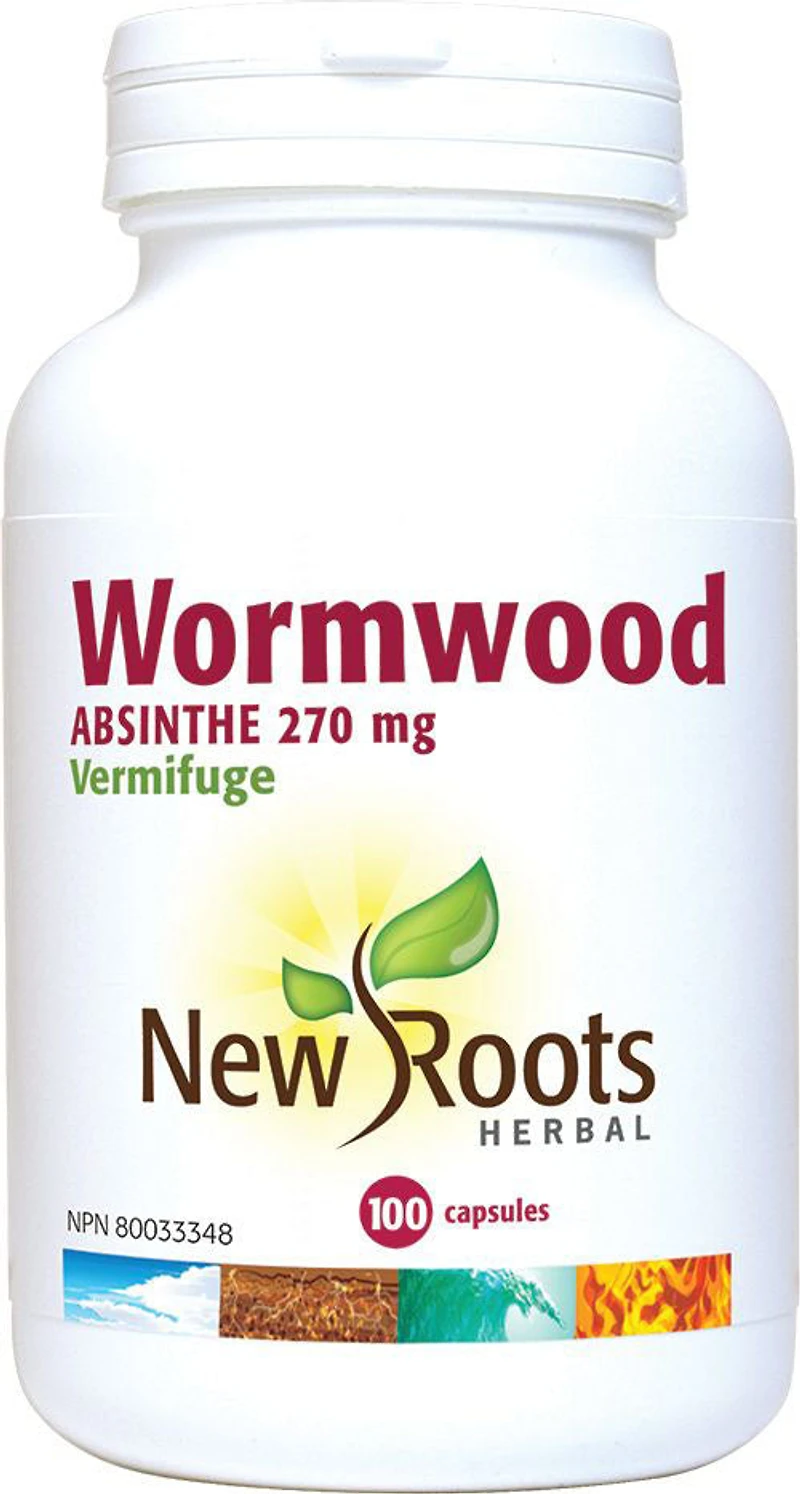 NEW ROOTS Wormwood (100 veg caps)