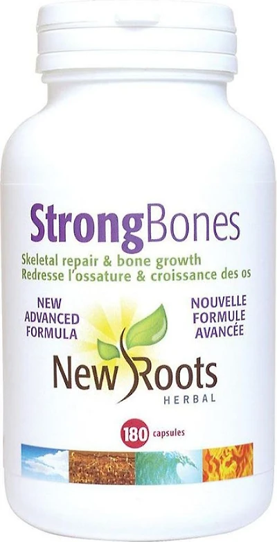 NEW ROOTS Strong Bones (180 veg caps)