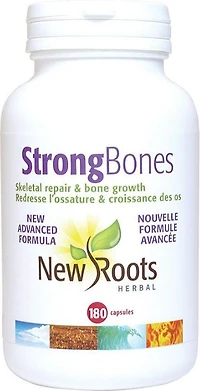 NEW ROOTS Strong Bones (180 veg caps)