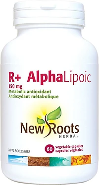 NEW ROOTS R+ Alpha Lipoic (150 mg - 60 veg caps)