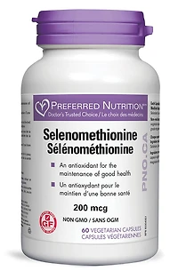 PREFERRED NUTRITION Selenomethionine (220 mcg - 60 caps)
