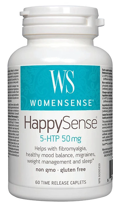 WOMENSENSE HappySense 5HTP (50 mg - 60 caplets)